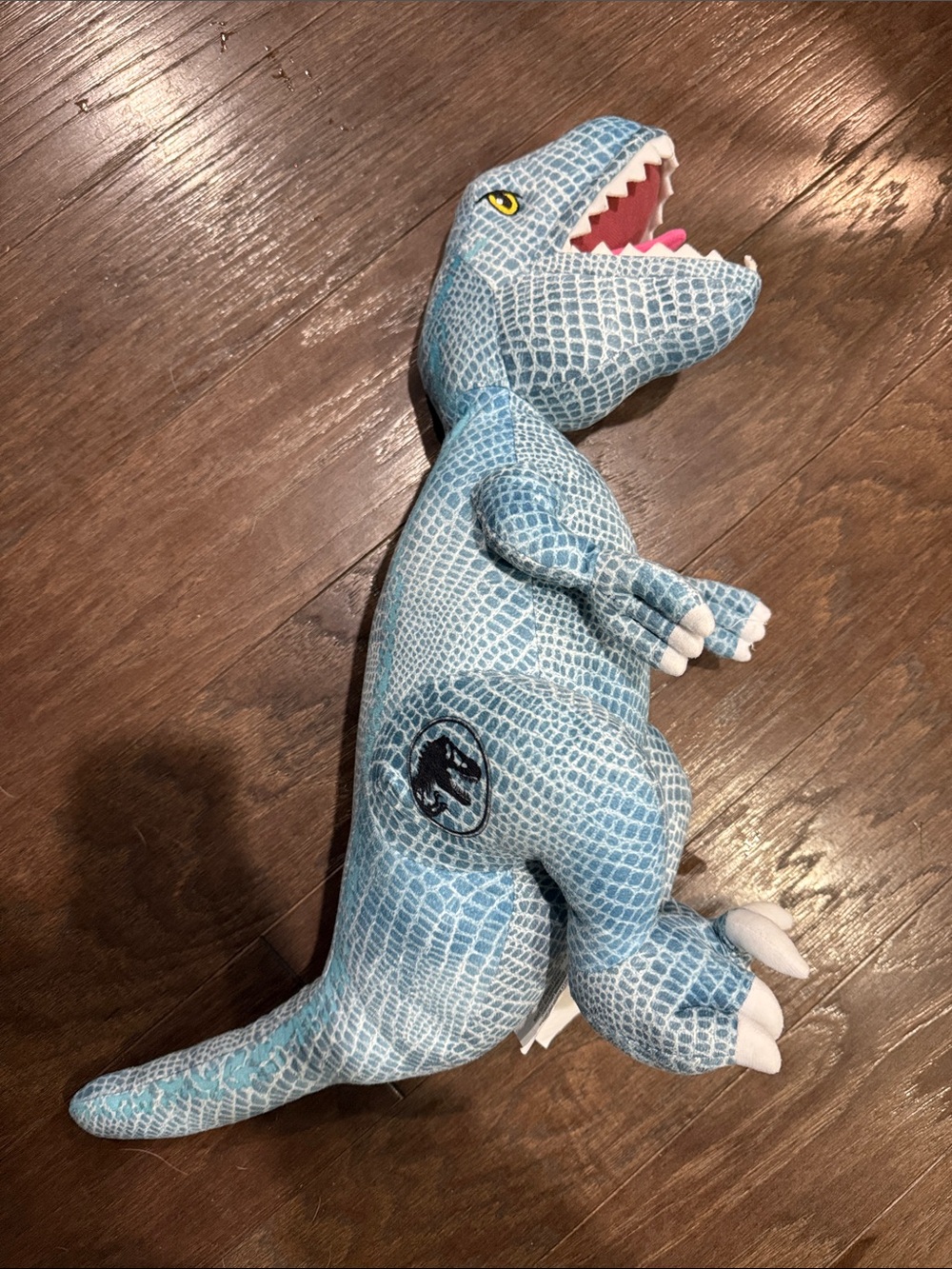 Jurassic World Park "Blue" the Velociraptor Cuddle Pillow Buddy Plushie